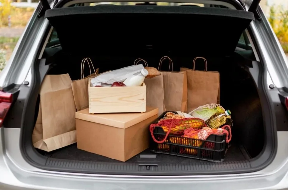 car seat storage box